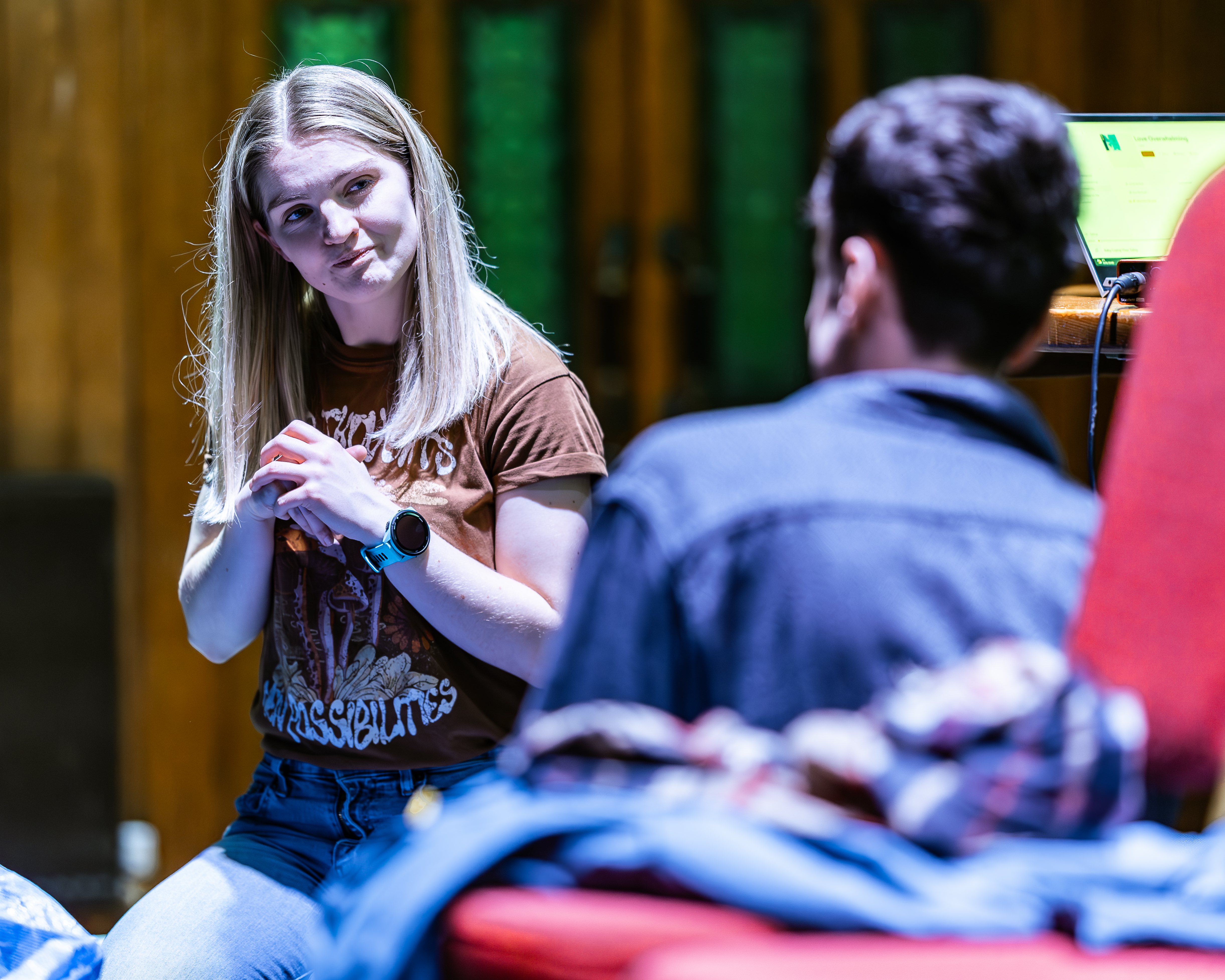 Rehearsal scene